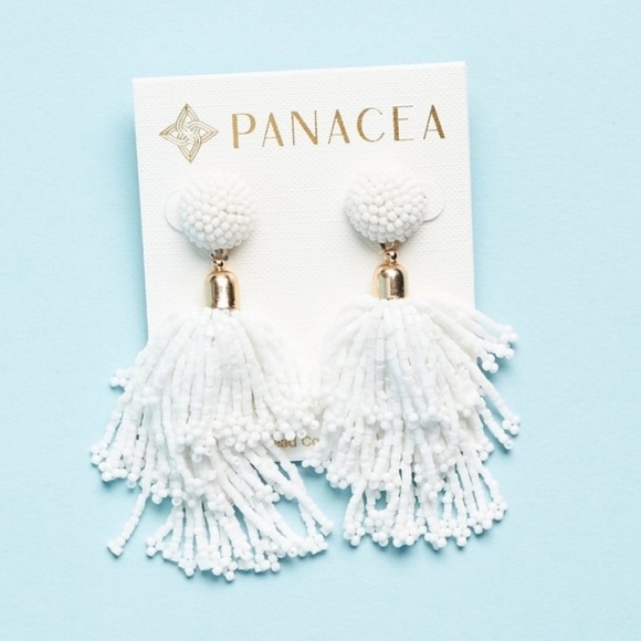 Panacea Jewelry - Panacea Beaded Tassel Earrings